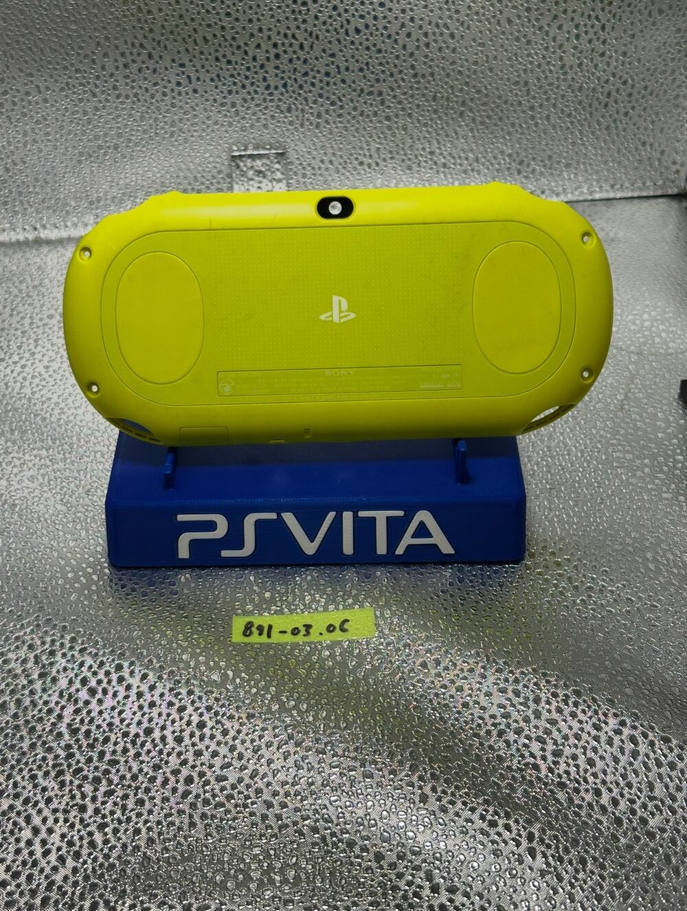 OEM ps vita 2000 yellow back shell w/touch pad - pre owned- authentic